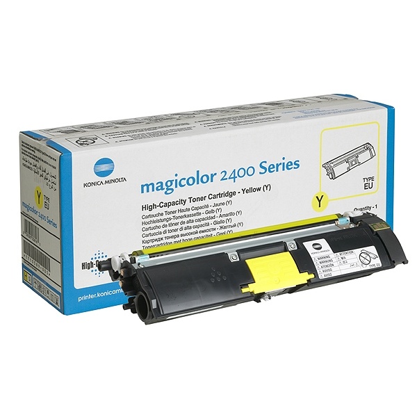 Konica Minolta A00W132/171-0589-005 Toner gelb, 4.500 Seiten/5%