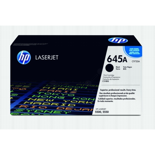 HP C9730A/645A Tonerkartusche schwarz, 13.000 Seiten/5%