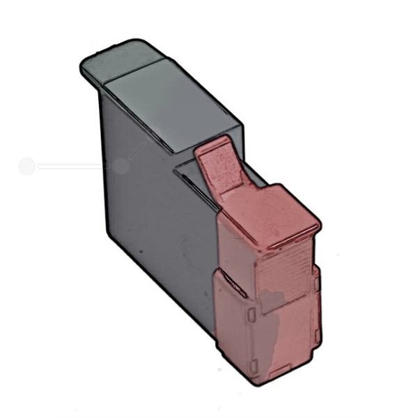 Kompatibel PRICBCI24BK Tintenpatrone schwarz 9.2ml (ersetzt Canon BCI-24BK)