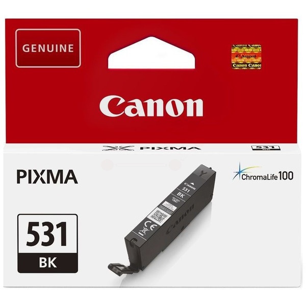 Canon 6118C001/CLI-531BK Tintenpatrone schwarz foto 8.2ml