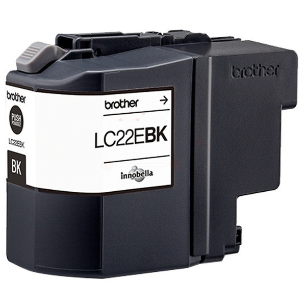 Brother LC-22EBK Tintenpatrone schwarz, 2.400 Seiten ISO/IEC 24711