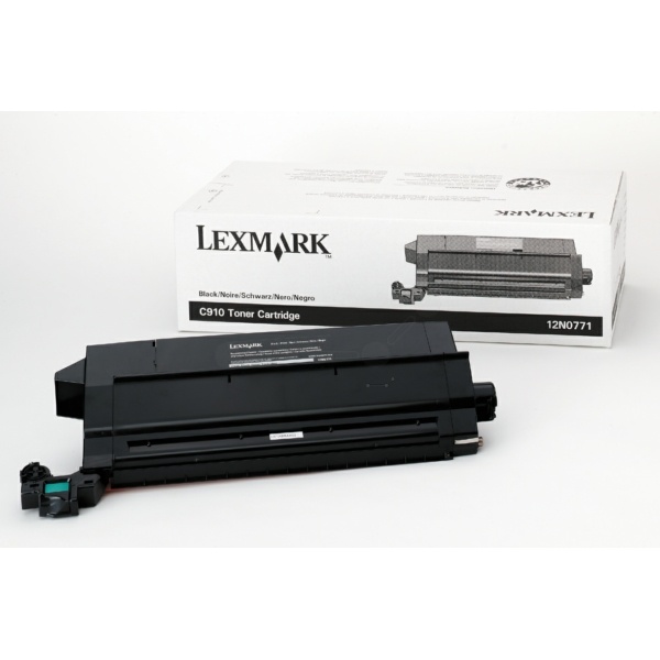 Lexmark 12N0771 Toner-Kit schwarz, 14.000 Seiten/5%