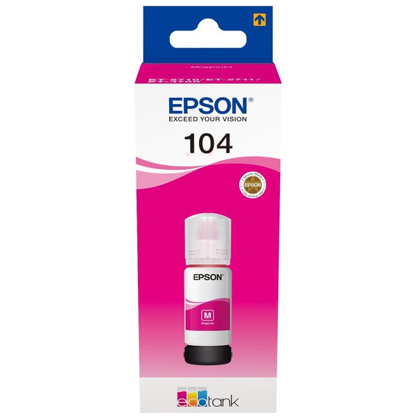 Epson C13T00P340/104 Tintenflasche magenta, 7.500 Seiten 65ml