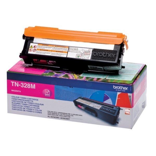 Brother TN-328M Toner magenta extra High-Capacity, 6.000 Seiten ISO/IEC 19798