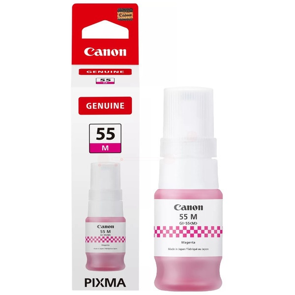 Canon 6290C001/GI-55M Tintenflasche magenta, 3.000 Seiten ISO/IEC 19752 40ml