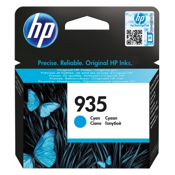 HP C2P20AE/935 Tintenpatrone cyan, 400 Seiten ISO/IEC 24711 4.5ml