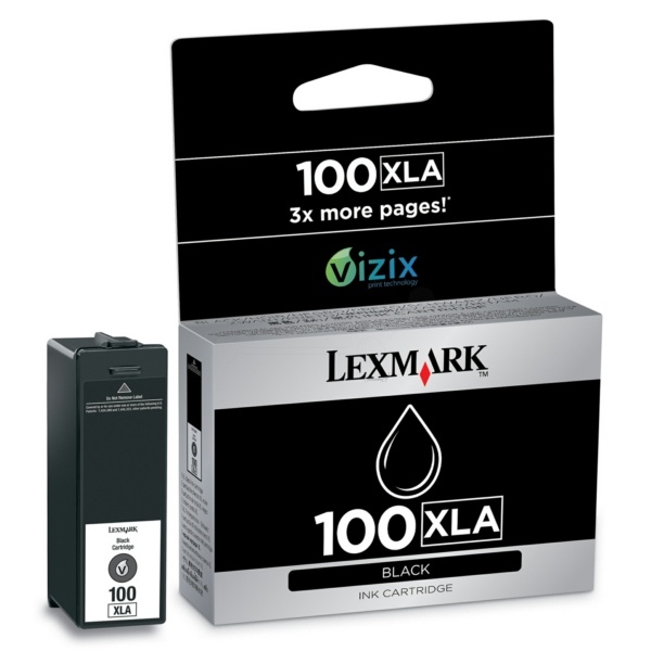 Lexmark 14N1092E/100XLA Tintenpatrone schwarz High-Capacity, 510 Seiten ISO/IEC 24711