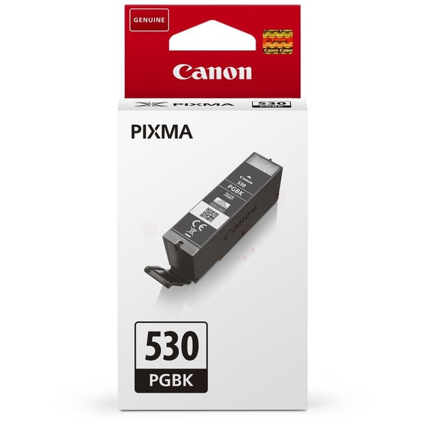 Canon 6117C001/PGI-530PGBK Tintenpatrone schwarz pigmentiert, 400 Seiten ISO/IEC 19752 18.5ml