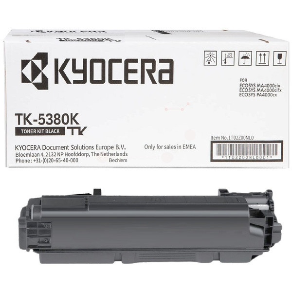 Kyocera 1T02Z00NL0/TK-5380K Toner-Kit schwarz, 13.000 Seiten ISO/IEC 19752