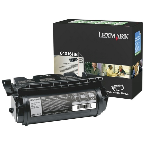 Lexmark 64016HE Tonerkartusche schwarz return program, 21.000 Seiten ISO/IEC 19752