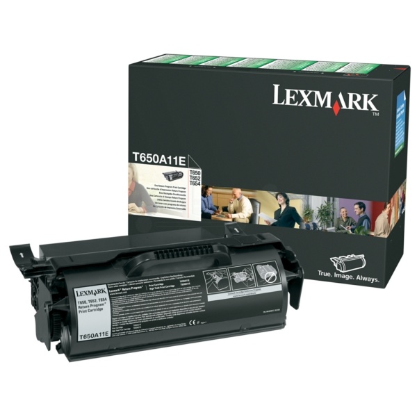 Lexmark T650A11E Tonerkartusche schwarz return program, 7.000 Seiten ISO/IEC 19752