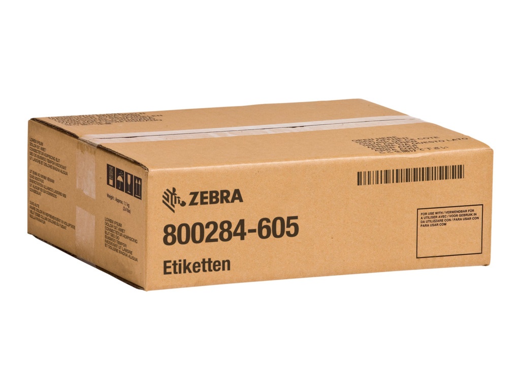 Zebra 800284-605 Etiketten 102mm x 152mm 12 x 475 Etik. VE=12