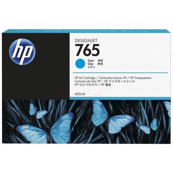 HP F9J52A/765 Tintenpatrone cyan 400ml