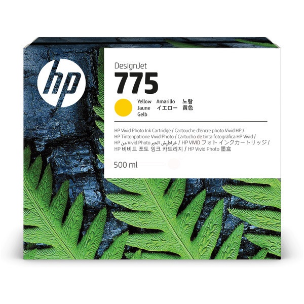 HP 1XB19A/775 Tintenpatrone gelb 500ml