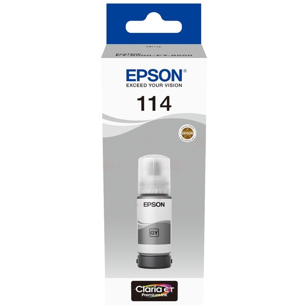 Epson C13T07B540/114 Tintenflasche grau, 6.700 Seiten 2300 Fotos 70ml