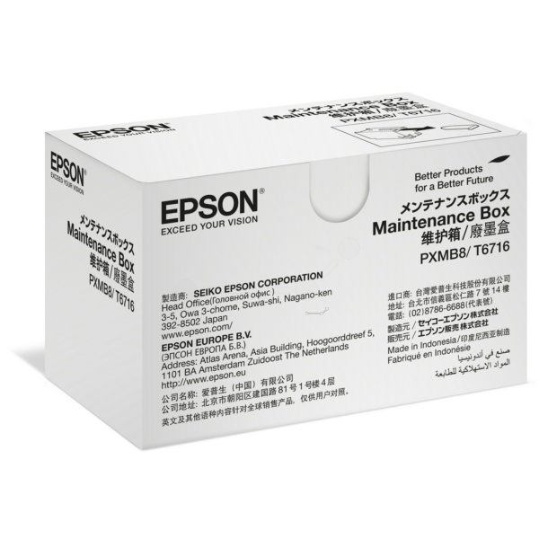 Epson C13T671600/T6716 Resttintenbehälter, 50.000 Seiten 19.9ml