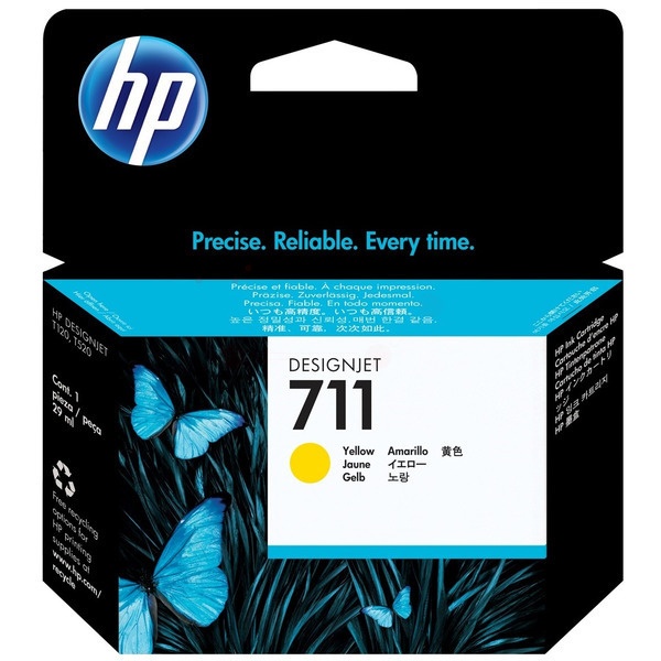 HP CZ132A/711 Tintenpatrone gelb 29ml