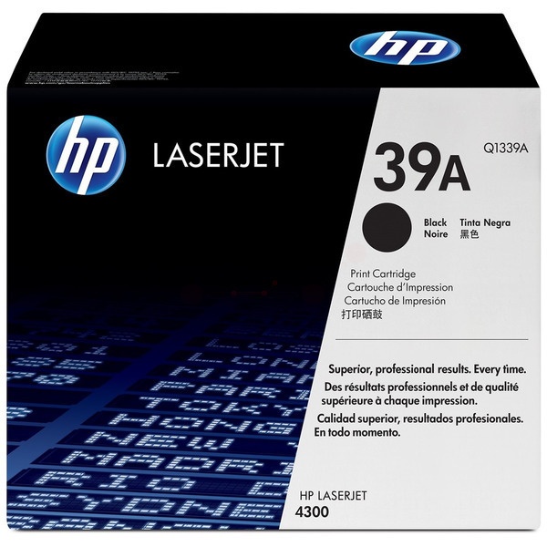 HP Q1339A/39A Tonerkartusche schwarz, 18.000 Seiten/5%