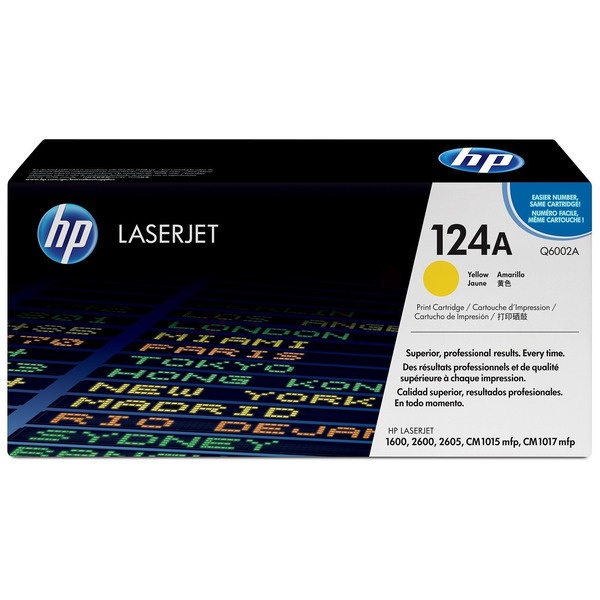 HP Q6002A/124A Tonerkartusche gelb, 2.000 Seiten/5%