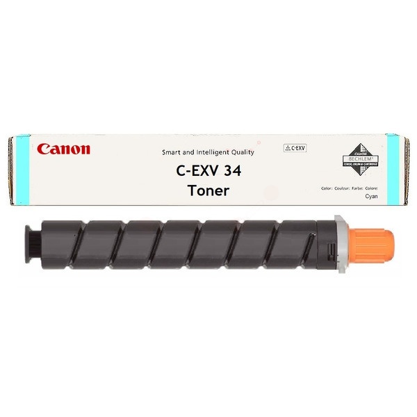 Canon 3783B002/C-EXV34 Toner cyan, 19.000 Seiten