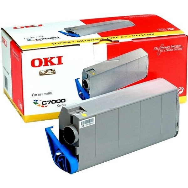 OKI 41963005 Toner gelb, 10.000 Seiten/5%