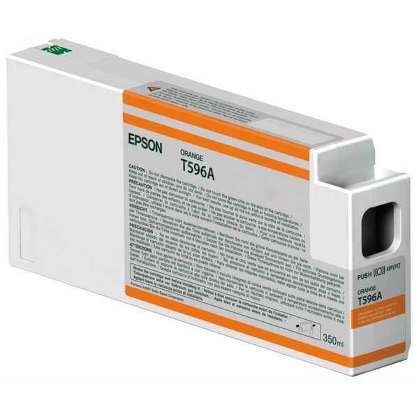 Epson C13T596A00/T596A Tintenpatrone orange 350ml