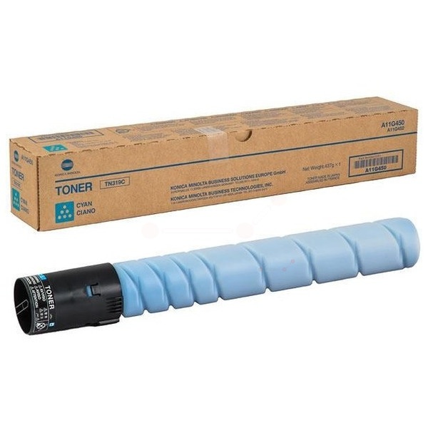 Konica Minolta A11G450/TN-319C Toner cyan, 26.000 Seiten