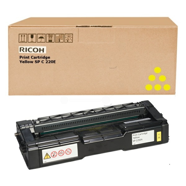 Ricoh 407546 Toner gelb, 1.600 Seiten ISO/IEC 19798