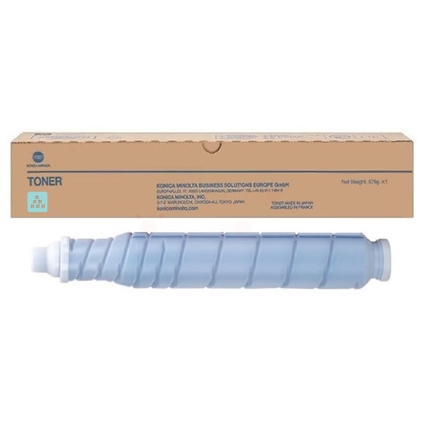 Konica Minolta A3VX455/TN-619C Toner cyan, 78.000 Seiten