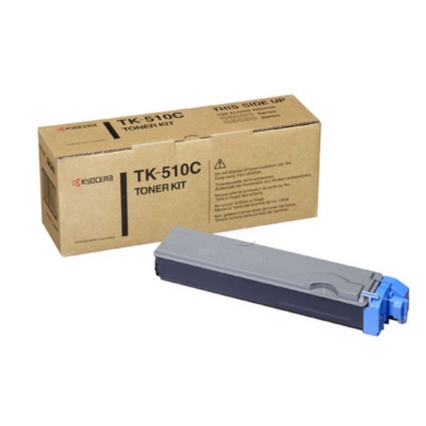 Kyocera 1T02F3CEU0/TK-510C Toner-Kit cyan, 8.000 Seiten/5%