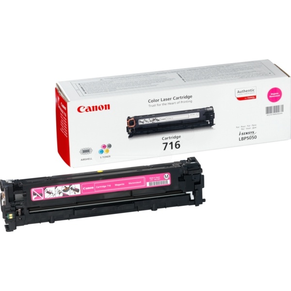 Canon 1978B002/716M Tonerkartusche magenta, 1.500 Seiten/5%