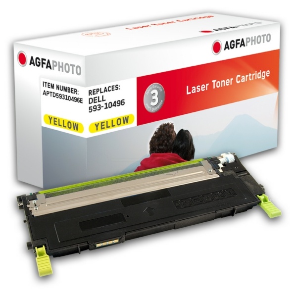 AgfaPhoto APTD59310496E Toner gelb, 1.000 Seiten 45 Gramm (ersetzt Dell M127K)