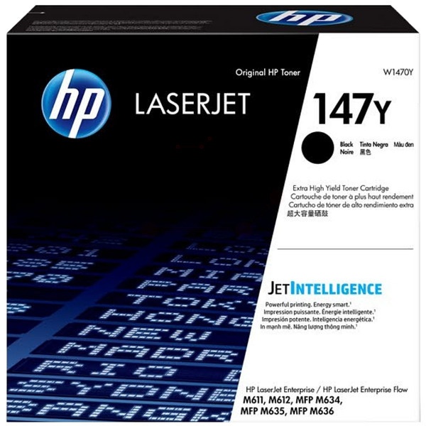 HP W1470Y/147Y Tonerkartusche extra High-Capacity, 42.000 Seiten ISO/IEC 19752