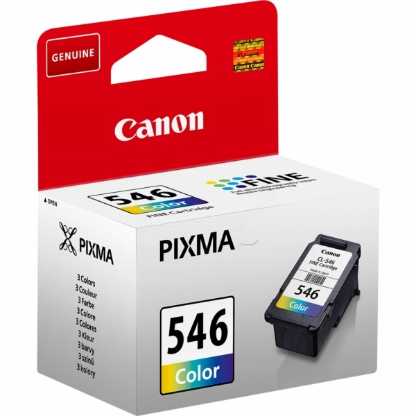 Canon 8289B001/CL-546 Druckkopfpatrone color, 180 Seiten ISO/IEC 24711 8ml