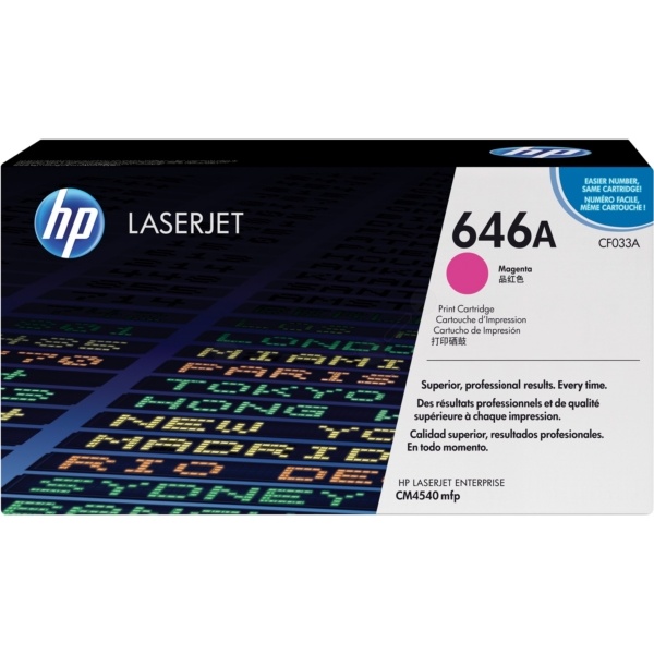 HP CF033A/646A Tonerkartusche magenta, 12.500 Seiten/5%