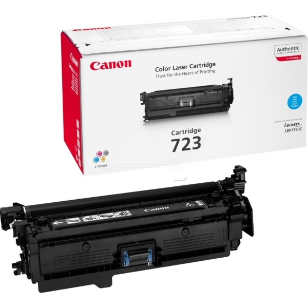 Canon 2643B002/723C Tonerkartusche cyan, 8.500 Seiten ISO/IEC 19798