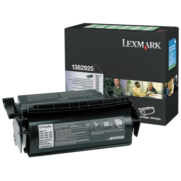 Lexmark 1382925 Tonerkartusche schwarz return program, 17.600 Seiten