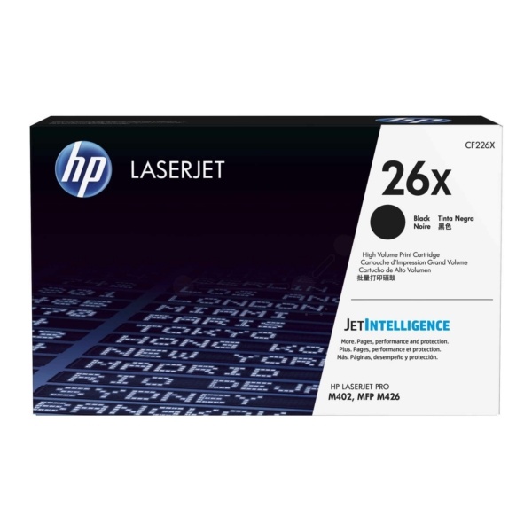 HP CF226X/26X Tonerkartusche High-Capacity, 9.000 Seiten ISO/IEC 19752