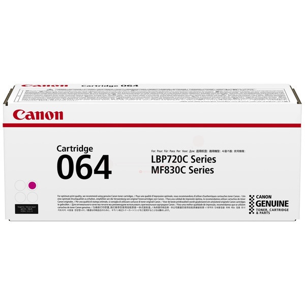 Canon 4933C001/064 Tonerkartusche magenta, 5.000 Seiten ISO/IEC 19752