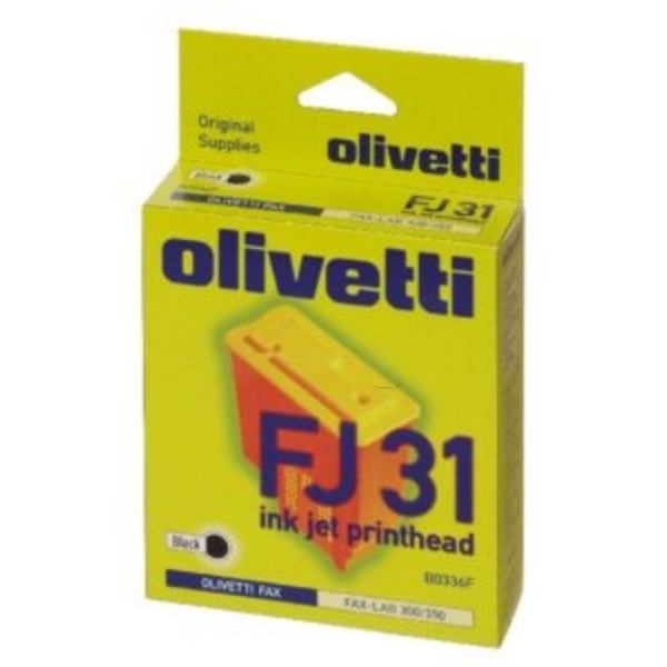 Olivetti B0336/FJ31 Druckkopfpatrone schwarz, 450 Seiten/4% 18ml