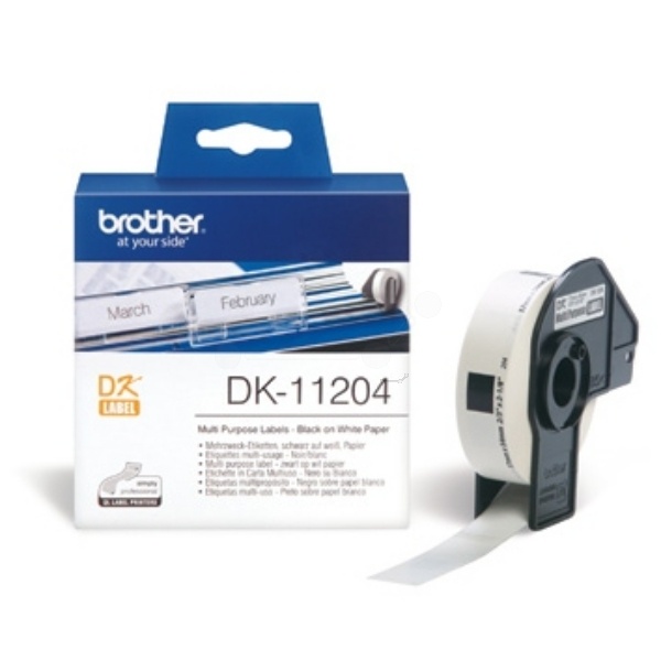 Brother DK-11204 DirectLabel Etiketten 17mm x 54mm 400