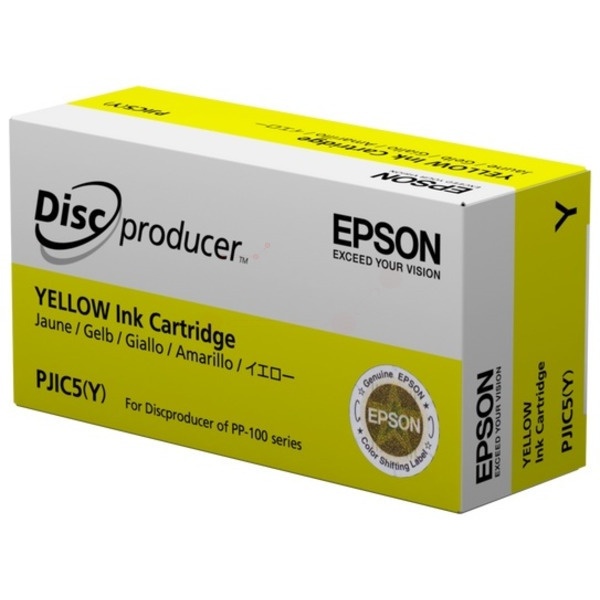 Epson C13S020451/PJIC5 Tintenpatrone gelb, 3.000 Seiten 26ml