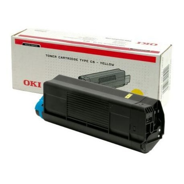 OKI 42127405 Toner gelb, 5.000 Seiten/5%