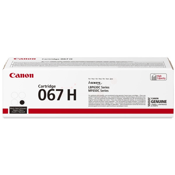 Canon 5106C002/067H Tonerkartusche schwarz High-Capacity, 3.130 Seiten ISO/IEC 19752