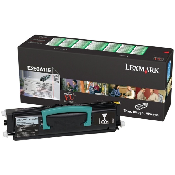 Lexmark E250A11E Toner-Kit return program, 3.500 Seiten/5%