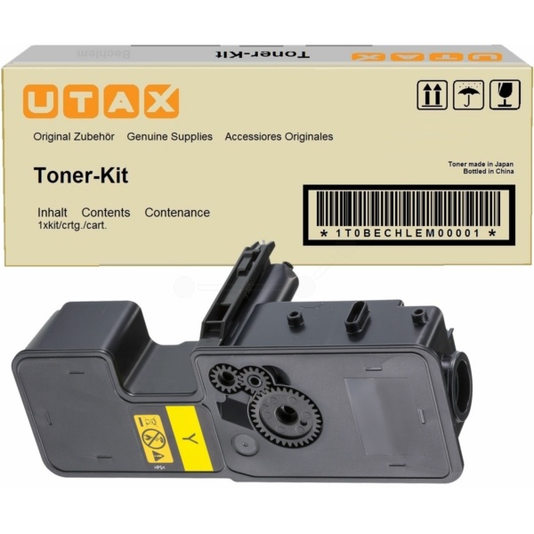 Utax 1T02R7AUT0/PK-5015Y Toner-Kit gelb, 3.000 Seiten ISO/IEC 19752