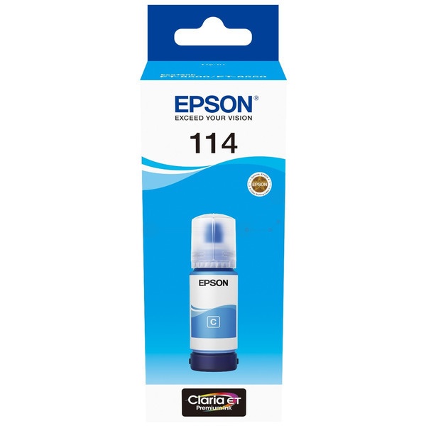 Epson C13T07B240/114 Tintenflasche cyan, 6.700 Seiten 2300 Fotos 70ml