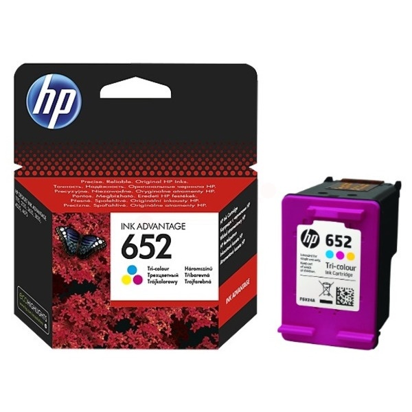 HP F6V24AE/652 Druckkopfpatrone color, 200 Seiten