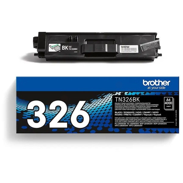 Brother TN-326BK Toner-Kit schwarz High-Capacity, 4.000 Seiten ISO/IEC 19798