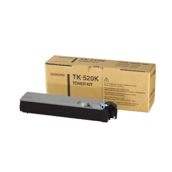 Kyocera 1T02HJ0EU0/TK-520K Toner-Kit schwarz, 6.000 Seiten/5%